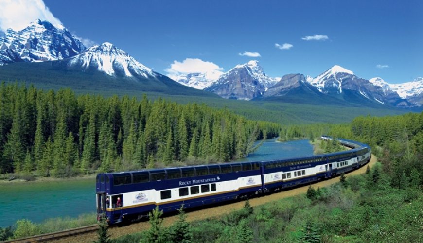 he Rocky Mountaineer Canada