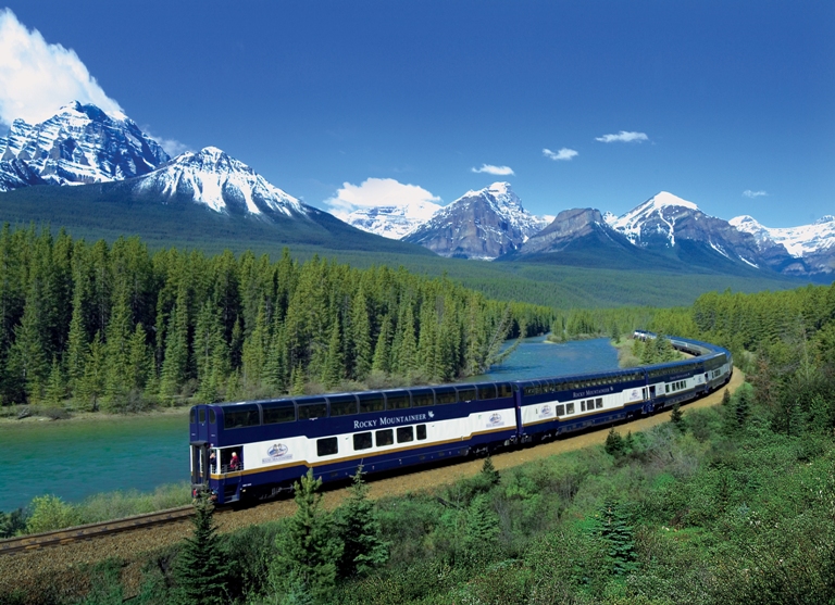 he Rocky Mountaineer Canada