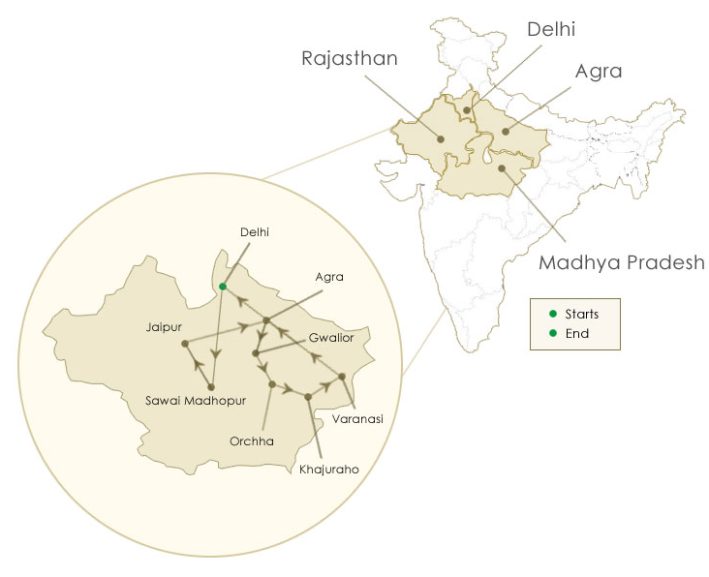 Cultural Odyssey Map